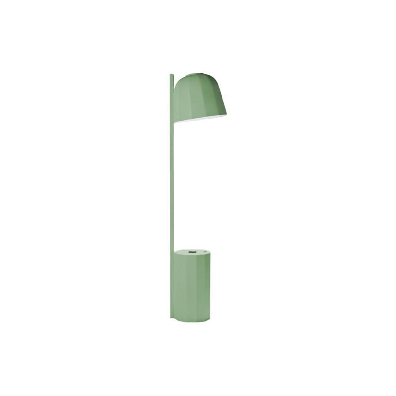 Prandina Novia T1 Lampada da Tavolo Ottagonale con Presa USB Prandina Novia T1 Lampada da Tavolo Ottagonale con Presa USB