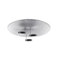 Artemide Droplet Dimmable LED Ceiling Lamp in Aluminum