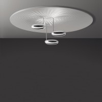 Artemide Droplet Lampada LED Dimmerabile da Soffitto in Alluminio