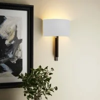 Astro Lighting Tate Lampada LED da Parete Bronzo e Bianco