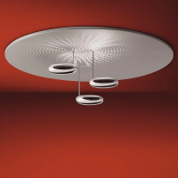 Artemide Droplet Lampada LED Dimmerabile da Soffitto in Alluminio