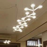Artemide LED NET LINE 125 APP Linear Suspension Lamp