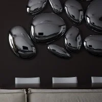 Artemide Skydro Dimmable LED Ceiling Lamp in Aluminum
