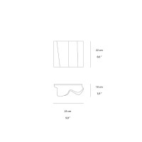 Artemide Logico Mini Applique Elegante Dimmerabile in Vetro Soffiato