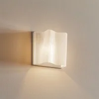 Artemide Logico Micro Elegant and Dimmable Wall Lamp in Blown Glass