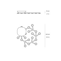 Artemide LED NET CIRCLE APP Circular Ceiling Lamp
