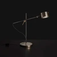 Oluce G.O. Lampada LED Storica da Tavolo Minimale Orientabile