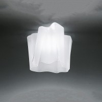 Artemide Logico Mini Elegant Dimmable Ceiling Lamp in Blown Glass