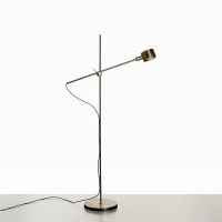 Oluce G.O. Minimalist Adjustable Historical LED Floor Lamp