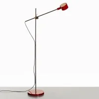 Oluce G.O. Minimalist Adjustable Historical LED Floor Lamp