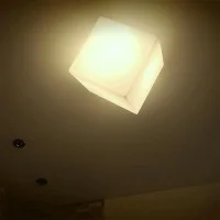 Artemide Edge Cubic Ceiling or Wall Lamp Dimmable IP65