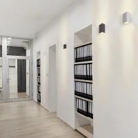 Cattaneo Cubick 2x 4,5W Lampada LED da Parete a Biemissione