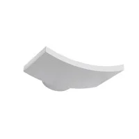 Artemide Microsurf Minimalist LED Wall Lamp in Aluminum