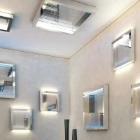 Artemide Altrove 600 LED Lampada Quadrata da Soffitto/Parete