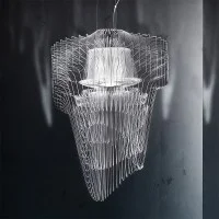 Slamp ARIA 50 S Lampada Radiale LED da Sospensione By Zaha Hadid