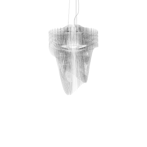 Slamp ARIA 50 S Lampada Radiale LED da Sospensione By Zaha Hadid