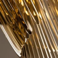 Slamp ARIA 70 L Lampada Radiale LED da Sospensione By Zaha Hadid