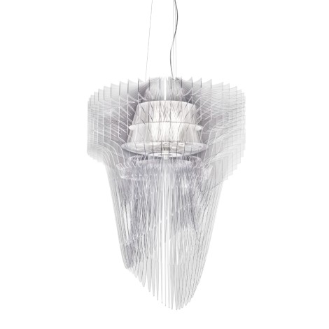 Slamp ARIA 90 XL Lampada Radiale LED da Sospensione By Zaha Hadid