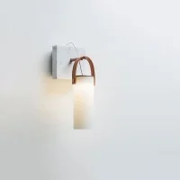 Fontana Arte Galerie Applique LED Dimmerabile in Vetro e Marmo