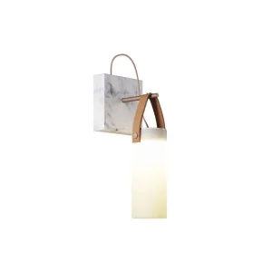 Fontana Arte Galerie Dimmable LED Wall Lamp in Glass and Marble