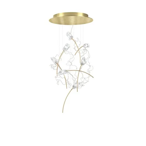 Slamp Tulip 7 LED Floral Suspension Lamp for Indoor