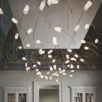 Slamp Tulip 14 Free Standing Lampada LED Floreale da Sospensione