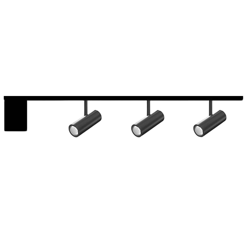 Flos ZERO TRACK Easy Packs Find Me 1 Nero 3 Faretti + Binario 2 mt Flos ZERO TRACK Easy Packs Find Me 1 Nero 3 Faretti + Binario 2 mt