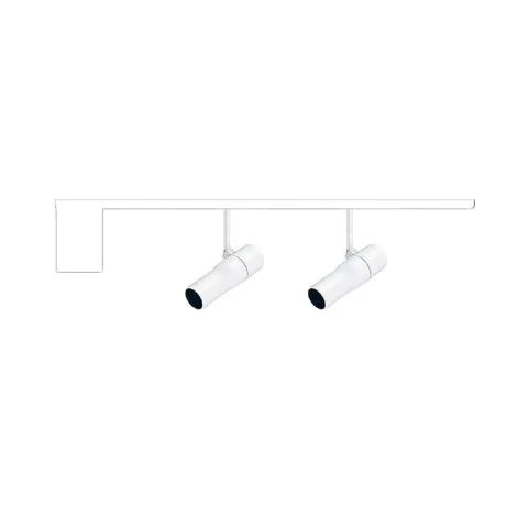 Flos ZERO TRACK Easy Packs Atom 120 Bianco 2 Faretti + 1 Binario 2 mt