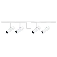 Flos ZERO TRACK Easy Packs Atom 120 White 4 Spotlights + 2 Tracks 1 mt