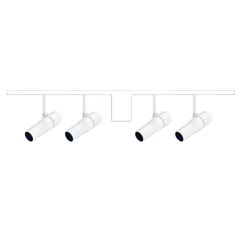 Flos ZERO TRACK Easy Packs Atom 120 Bianco 4 Faretti + 2 Binari 1 mt