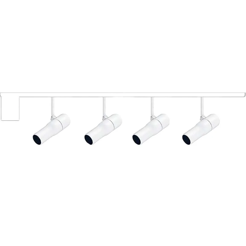 Flos ZERO TRACK Easy Packs Atom 120 Bianco 4 Faretti + 1 Binario 3 mt Flos ZERO TRACK Easy Packs Atom 120 Bianco 4 Faretti + 1 Binario 3 mt