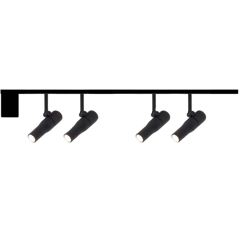 Flos ZERO TRACK Easy Packs Atom 120 Nero 4 Faretti + 2 Binari 2 mt