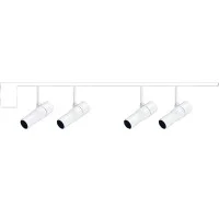 Flos ZERO TRACK Easy Packs Atom 120 Bianco 4 Faretti + 2 Binari 2 mt Flos ZERO TRACK Easy Packs Atom 120 Bianco 4 Faretti + 2 Binari 2 mt