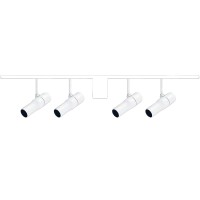 Flos ZERO TRACK Easy Packs Atom 120 White 4 Spotlights + 2 Tracks 2 mt