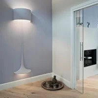 Flos Soft Spun Large Recessed Wall Lamp by Sebastian Wrong