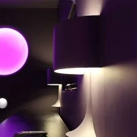 Flos Soft Spun Small Recessed Wall Lamp by Sebastian Wrong