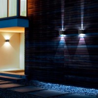 Ai Lati Cubetto Lampada da Parete Applique Biemissione LED 6W 389lm 3000K Interno Esterno IP54