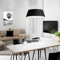 Ideal Lux Cloe Lampada LED da Sospensione Elegante Circolare
