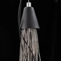 Luceplan Stochastic 48 Spheres Modular Suspension Lamp White