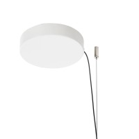 Luceplan Stochastic 72 Spheres Modular Suspension Lamp White