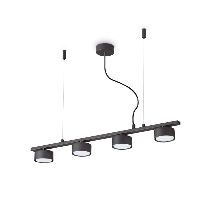 Ideal Lux Minor LED Linear and Modern Suspension Lamp Ideal Lux Minor LED Linear and Modern Suspension Lamp