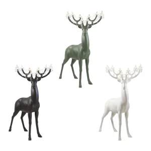 copy of Qeeboo Giraffe In Love M 2,65 mt Giraffe with E14 Dimmable For Indoor Chandelier Design by Marcantonio