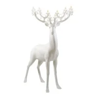 Qeeboo Sherwood Cervo Decorativo con Lampadario per Esterno