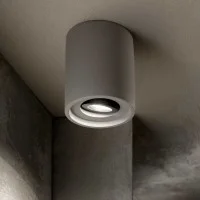 Ideal Lux Oak Ceiling Light With Adjustable Lamp Holder