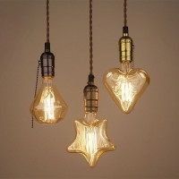 Lampadina Vintage Stella 40W E27 Filamento Decorativo