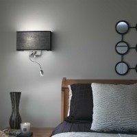 Ideal Lux Hotel Applique LED Biemissione con Braccio Flessibile