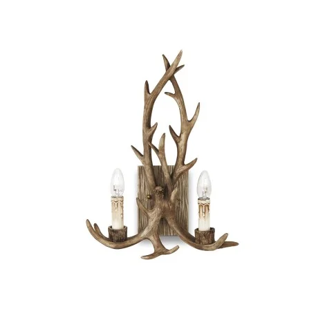 Ideal Lux Chalet Wall Lamp with Hand Painted Elements