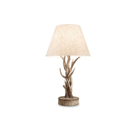 Ideal Lux Chalet Table Lamp with Hand Painted Elements