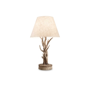 Ideal Lux Chalet Table Lamp with Hand Painted Elements