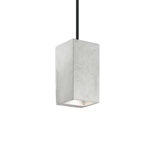 Ideal Lux Kool Modern Suspension Lamp in Cement